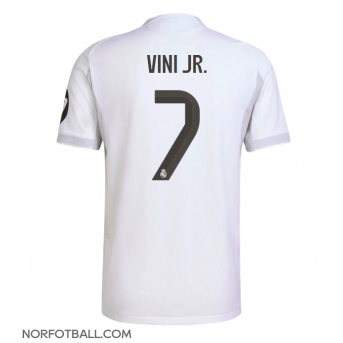 Billige Fotballdrakt Real Madrid Vinicius Junior #7 Replika Hjemmedrakt 2025-26 Kortermet